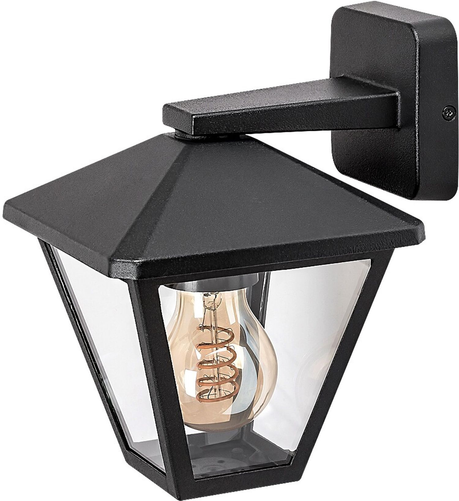 Rabalux Paravento lámpara de pared para exteriores 1x40 W negro 7147