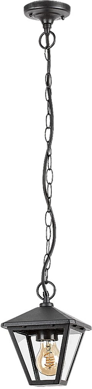 Rabalux Paravento lámpara colgante para exterior 1x40 W negro 7149