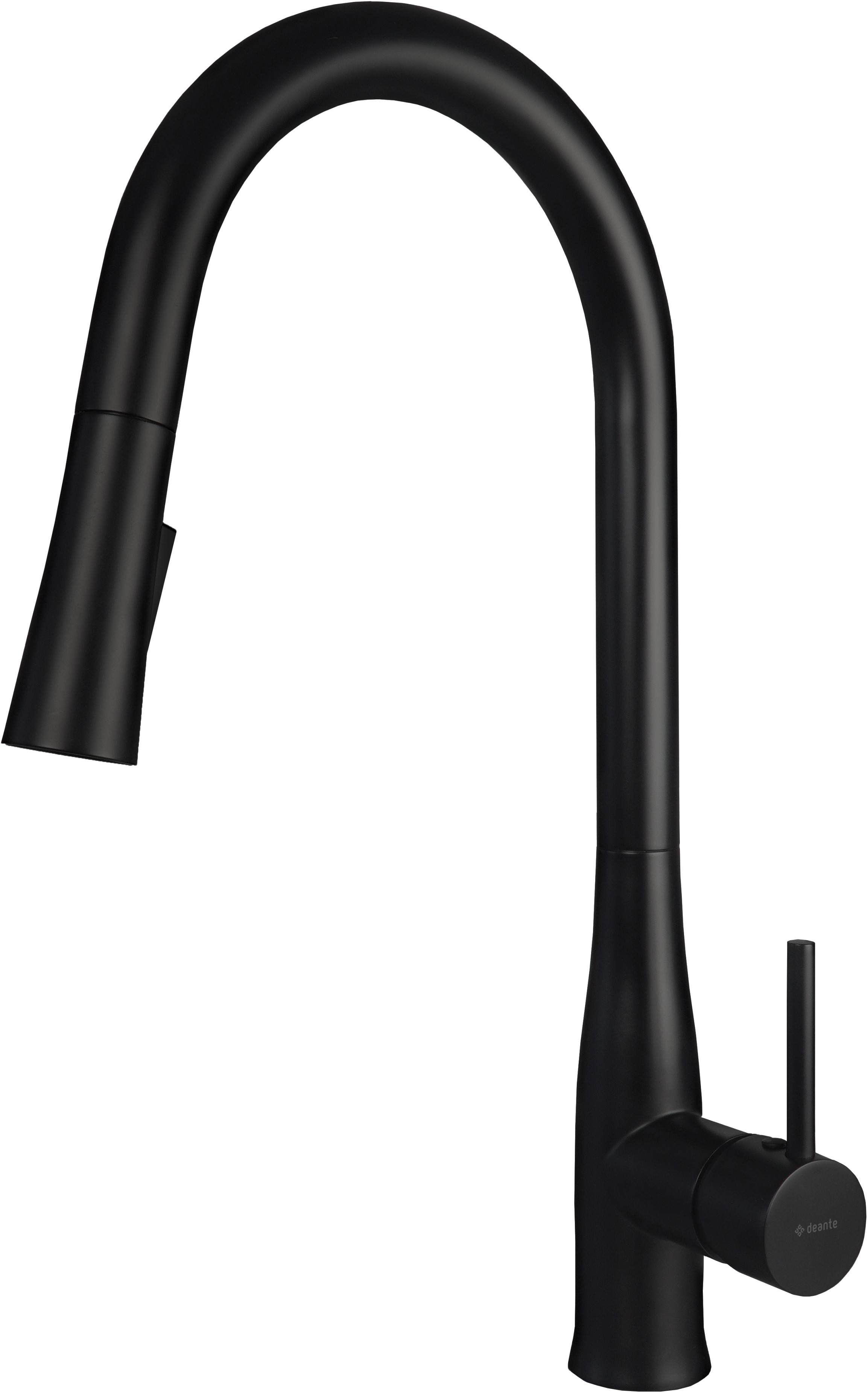 Deante Lukrecja grifo de cocina de pie negro BDH_N72M