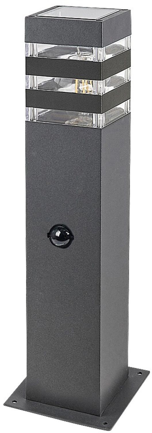Rabalux Ankara lámpara de pie para exteriores 1x12 W transparente-antracita 77026