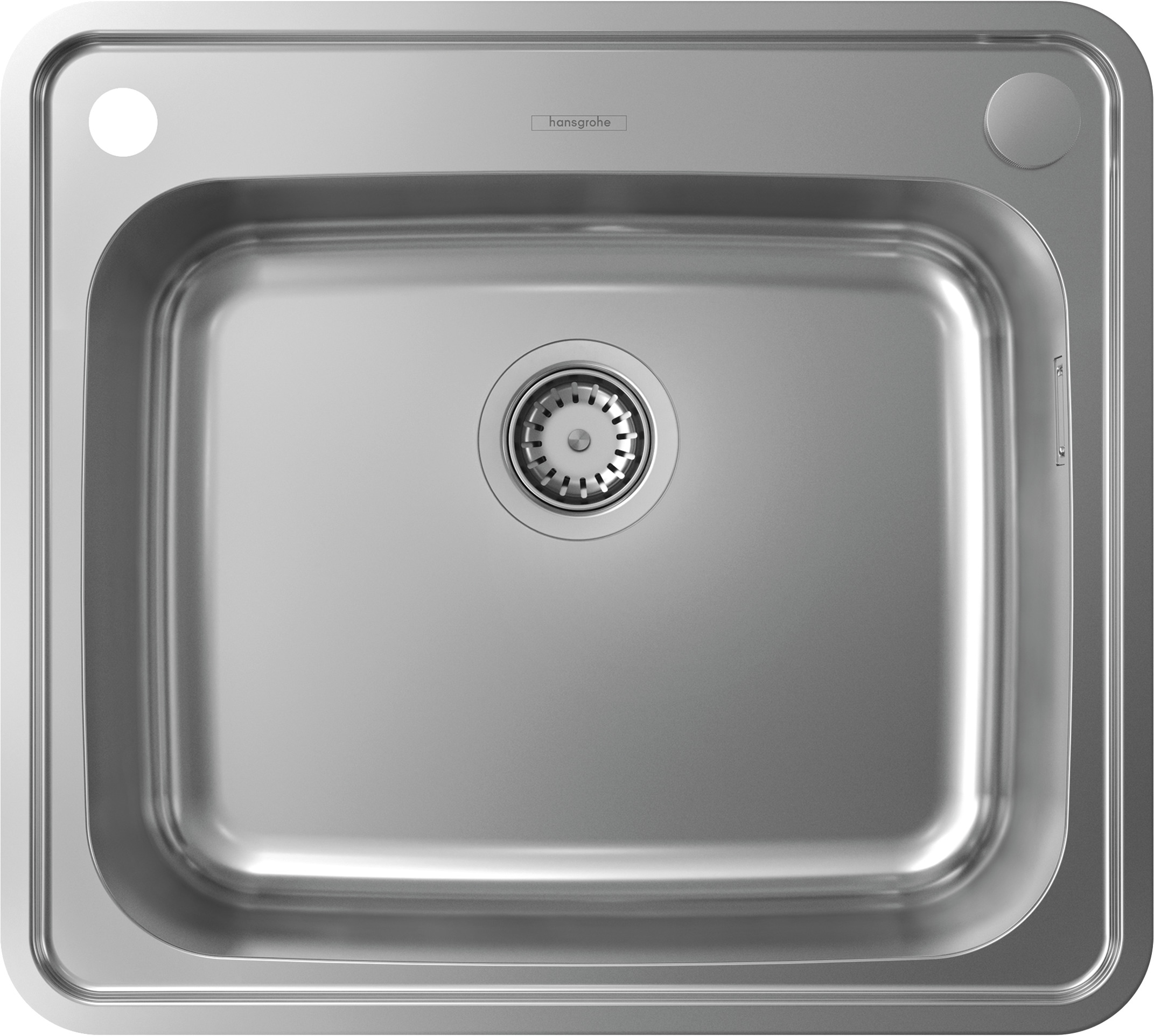 Hansgrohe S41 fregadero de acero 58x52 cm 43336800