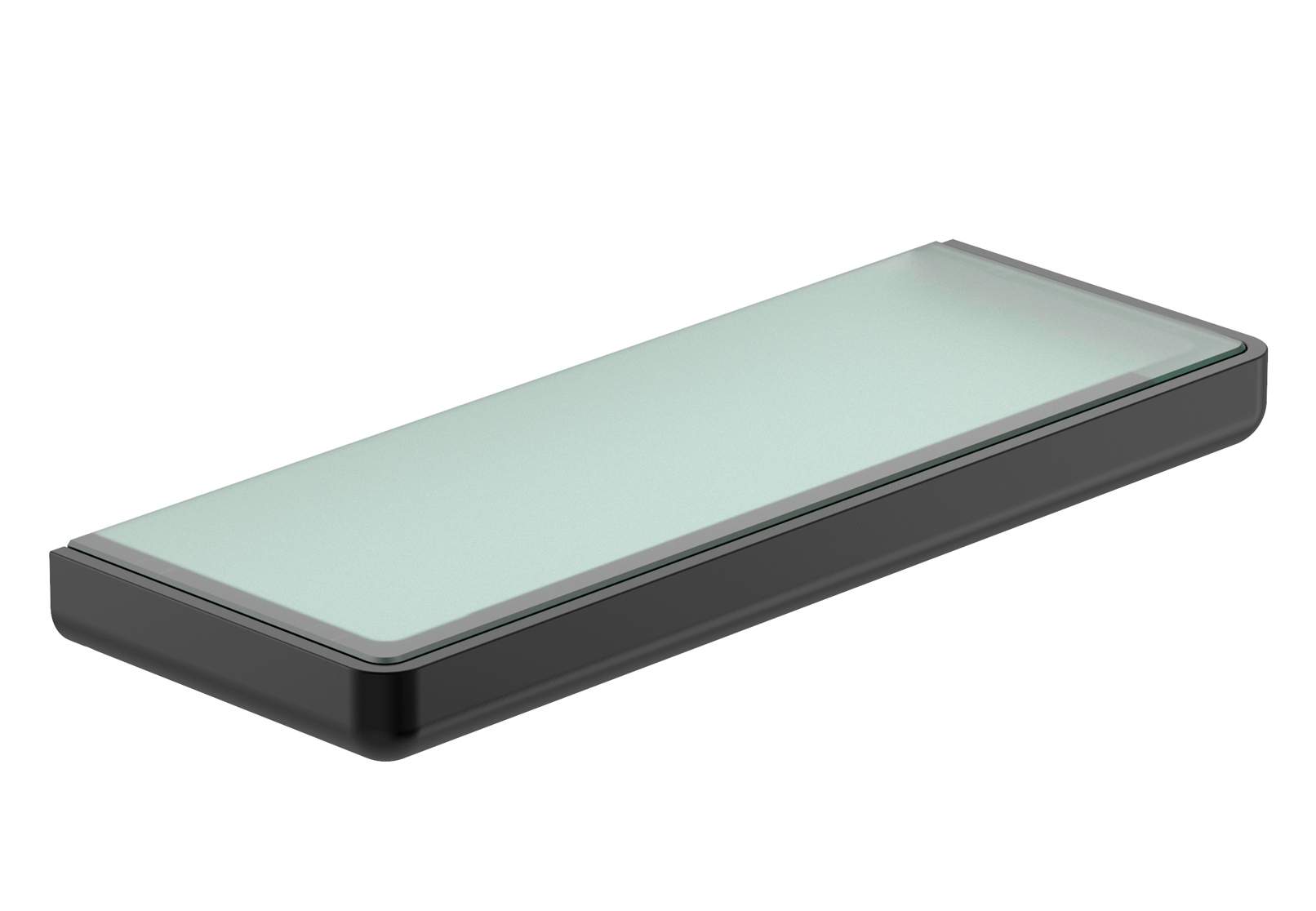 Roca Tempo estante de baño 30 cm negro A817040NM0