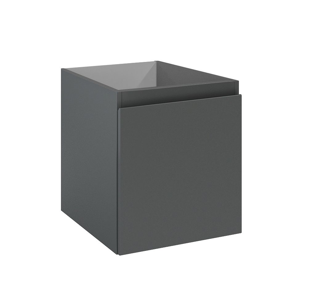 Oltens Vernal armario 40x45.6x47 cm suspendido, para lavabo grafito 60018400