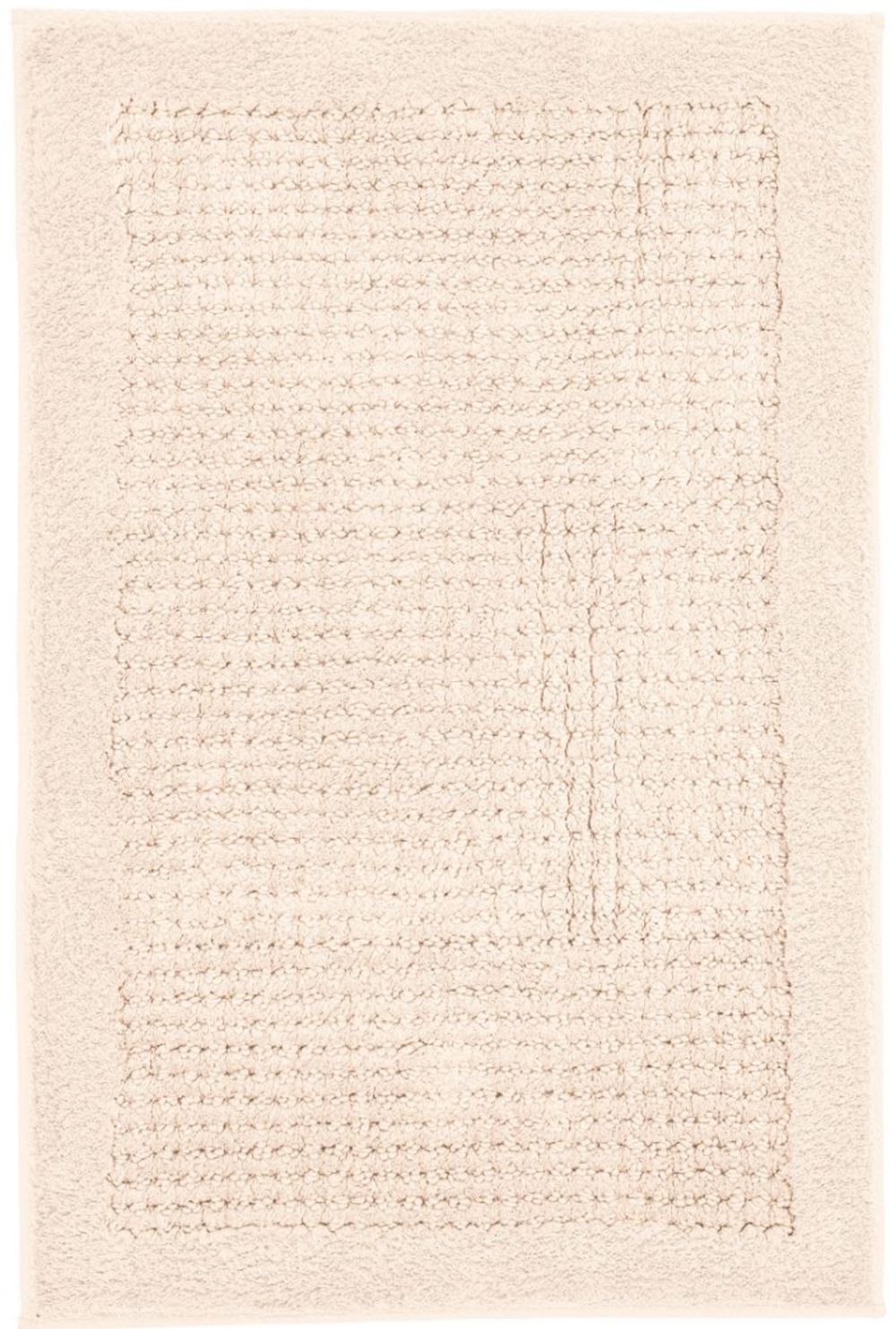 Kleine Wolke Net alfombrilla para baño 120x70 cm rectangular beige 9171202225