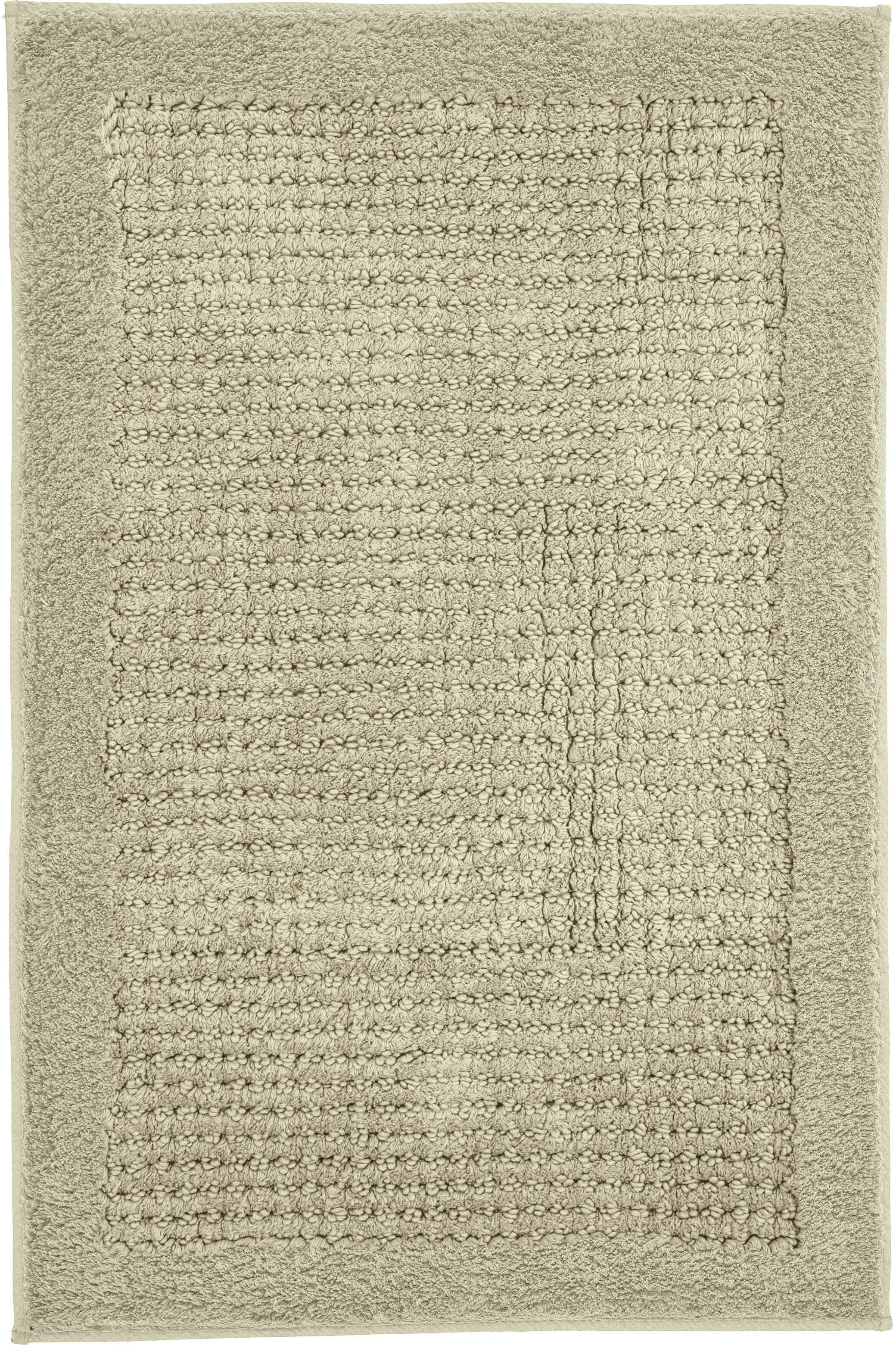 Kleine Wolke Net alfombrilla para baño 120x70 cm rectangular verde 9171652225