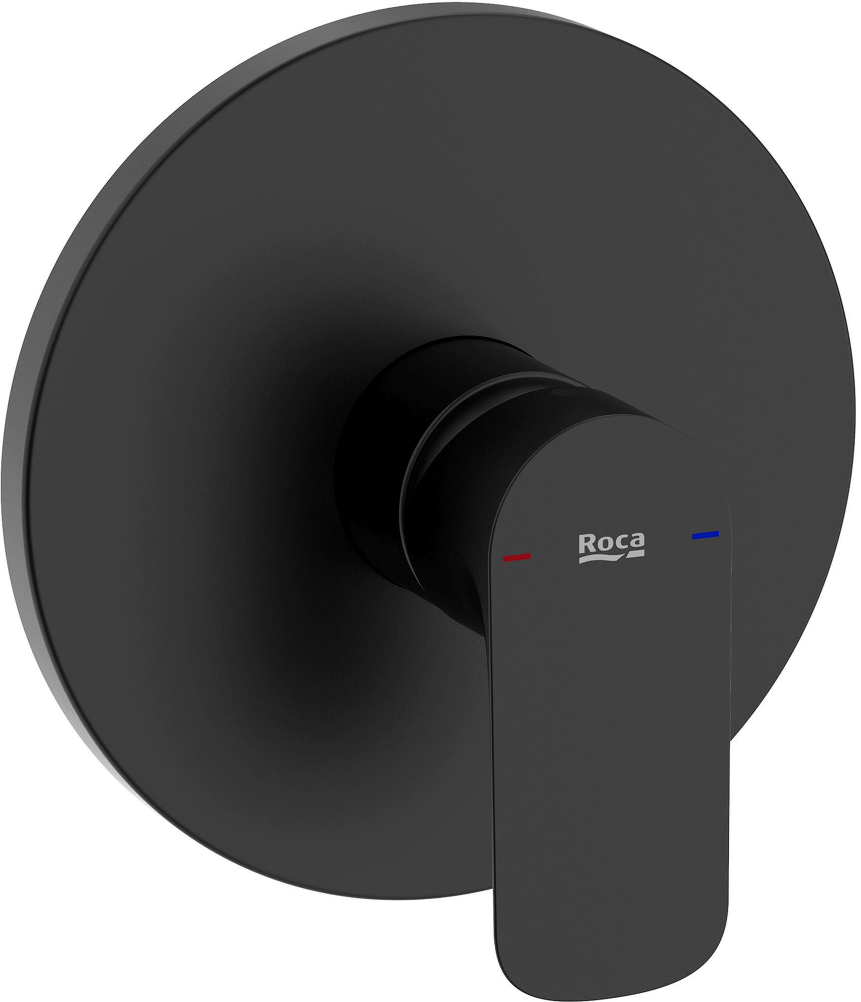 Roca Cala grifo para ducha empotrado negro A5A226ENB0