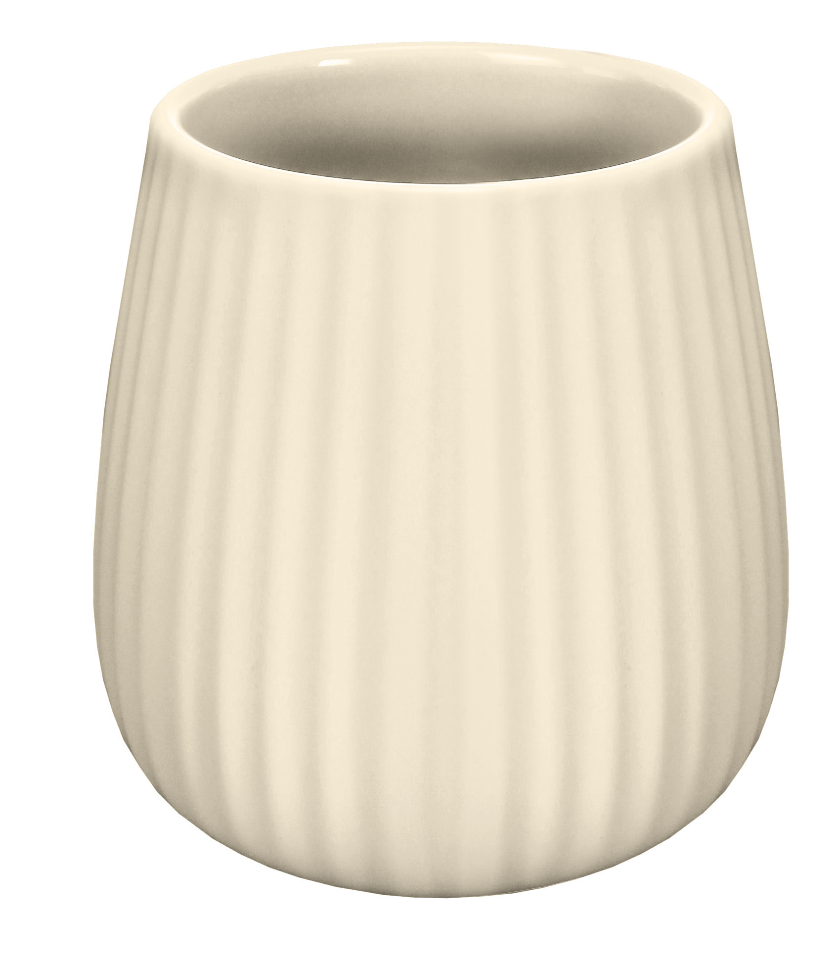 Kleine Wolke Groove vaso para cepillos de dientes beige 8091291852
