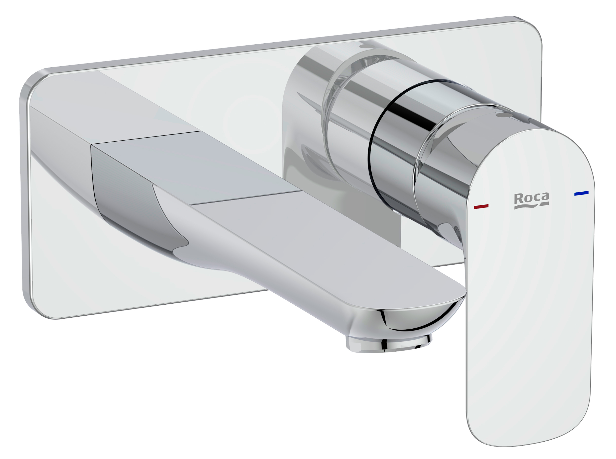 Roca Cala grifo para lavabo empotrado cromo A5A356EC00