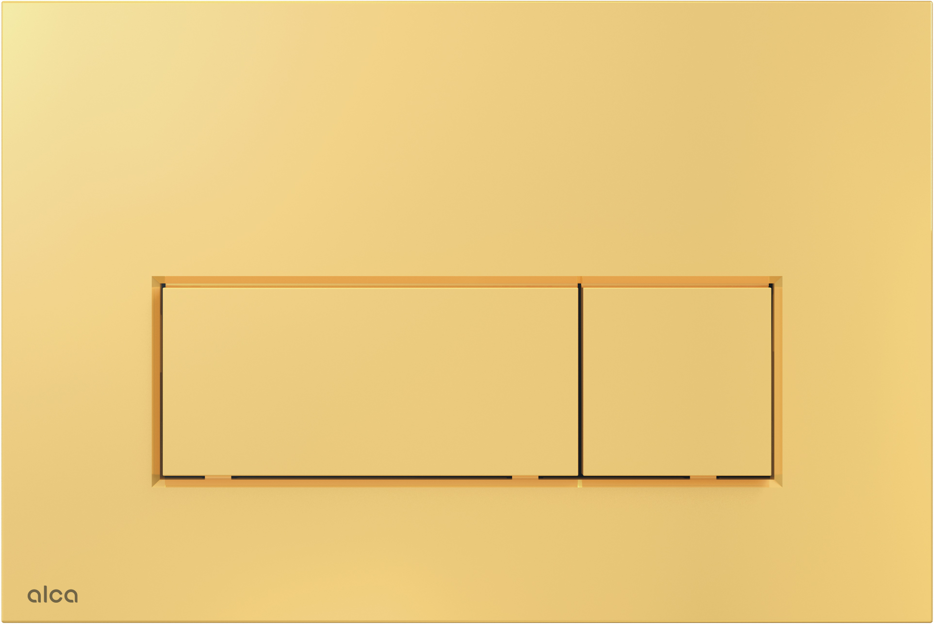 Alca Thin botón de descarga para WC oro M575