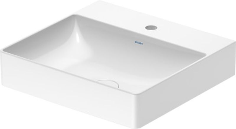 Duravit DuraSquare lavabo 50x47 cm rectangular clásico-para mueble blanco 2353500071