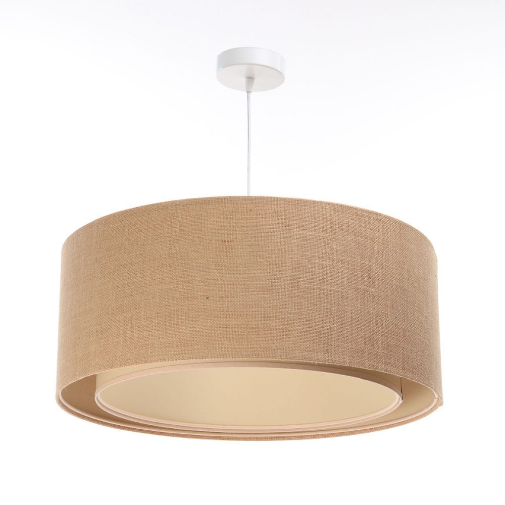 BPS Koncept Boho lámpara colgante 1x60 W crema-beige 06A-002-60