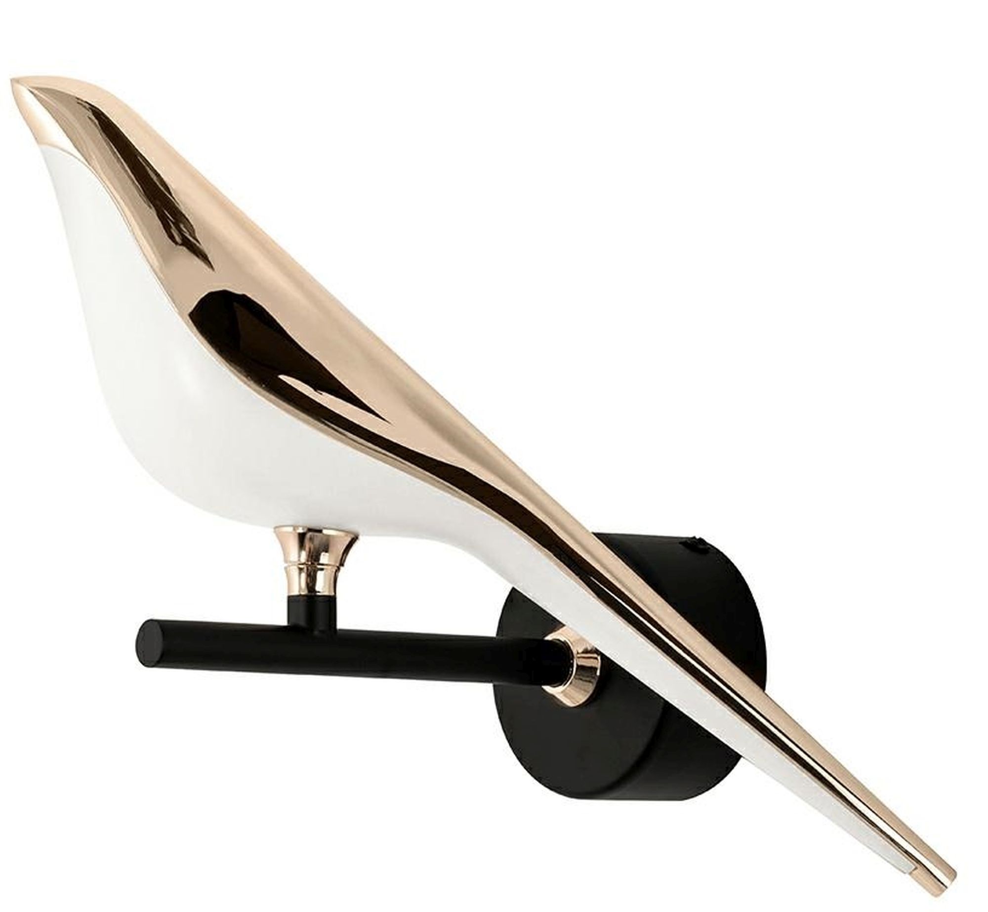 Moosee Bird lámpara de pared 1x9 W blanco-negro-oro MSE010100292