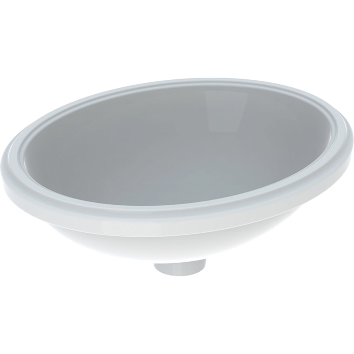 Geberit Variform lavabo 42x33 cm oval bajo encimera blanco 500.751.01.2