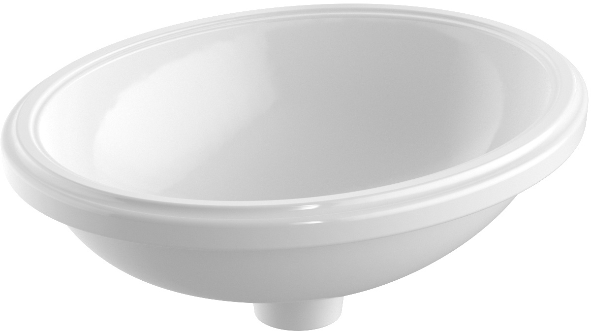 Geberit Variform lavabo 42x33 cm oval bajo encimera 500.751.00.2