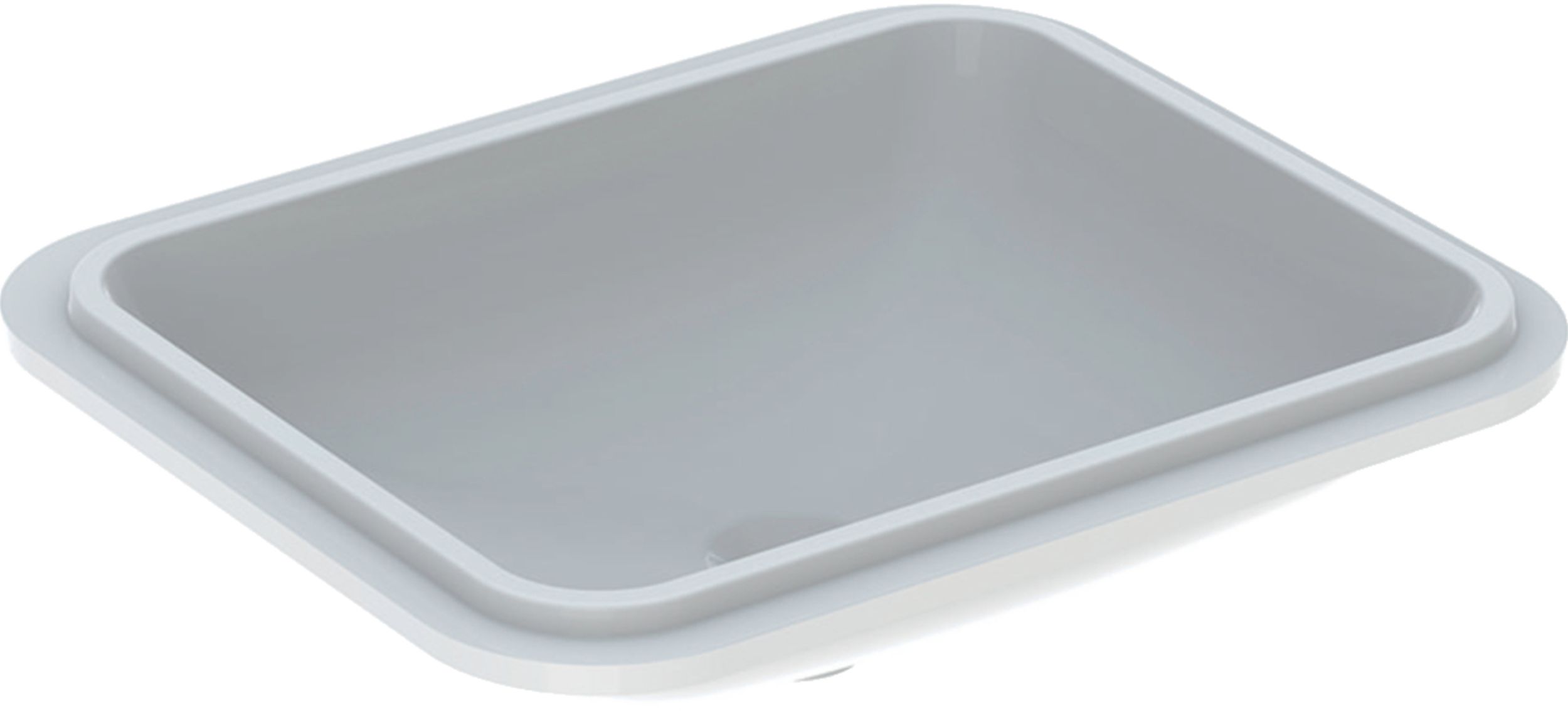 Geberit Variform lavabo 50x40 cm rectangular bajo encimera blanco 500.766.01.2