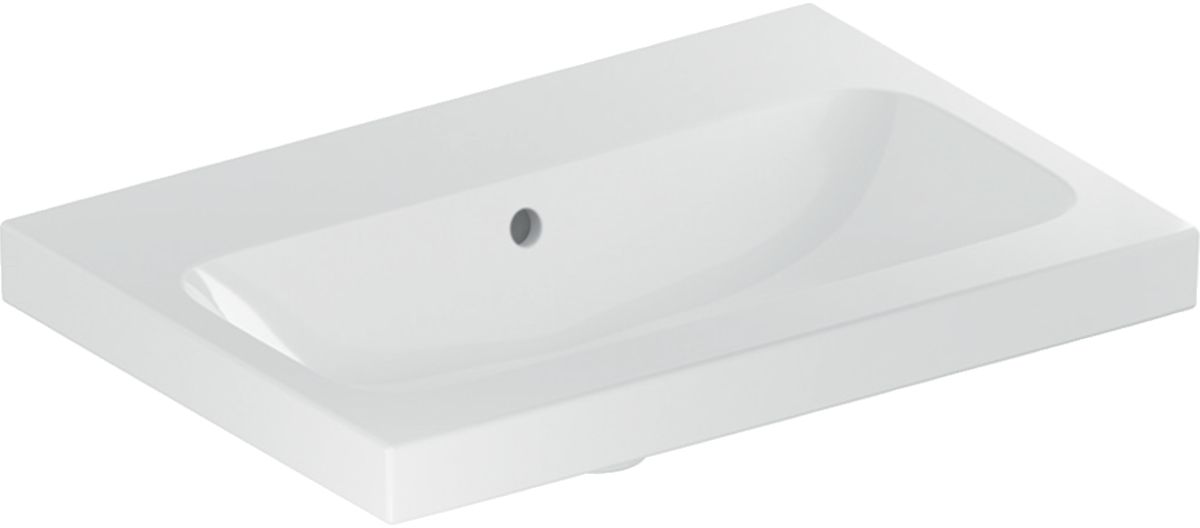 Geberit iCon lavabo 60x42 cm rectangular para mueble blanco 501.841.00.4