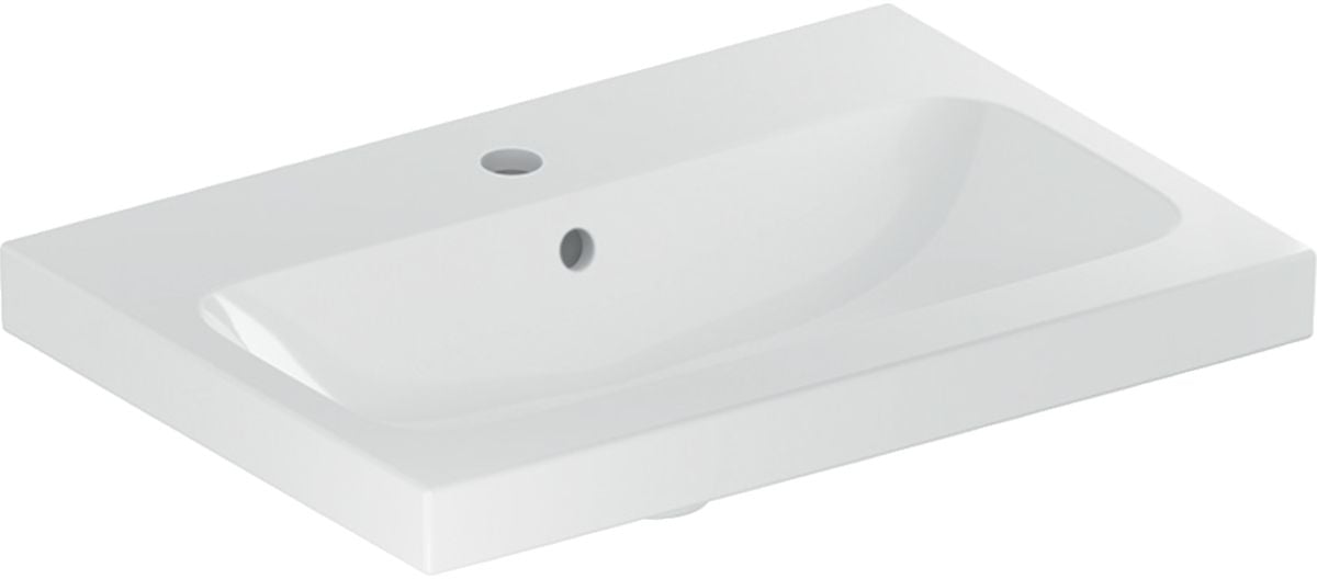Geberit iCon lavabo 60x42 cm rectangular para mueble blanco 501.841.00.2