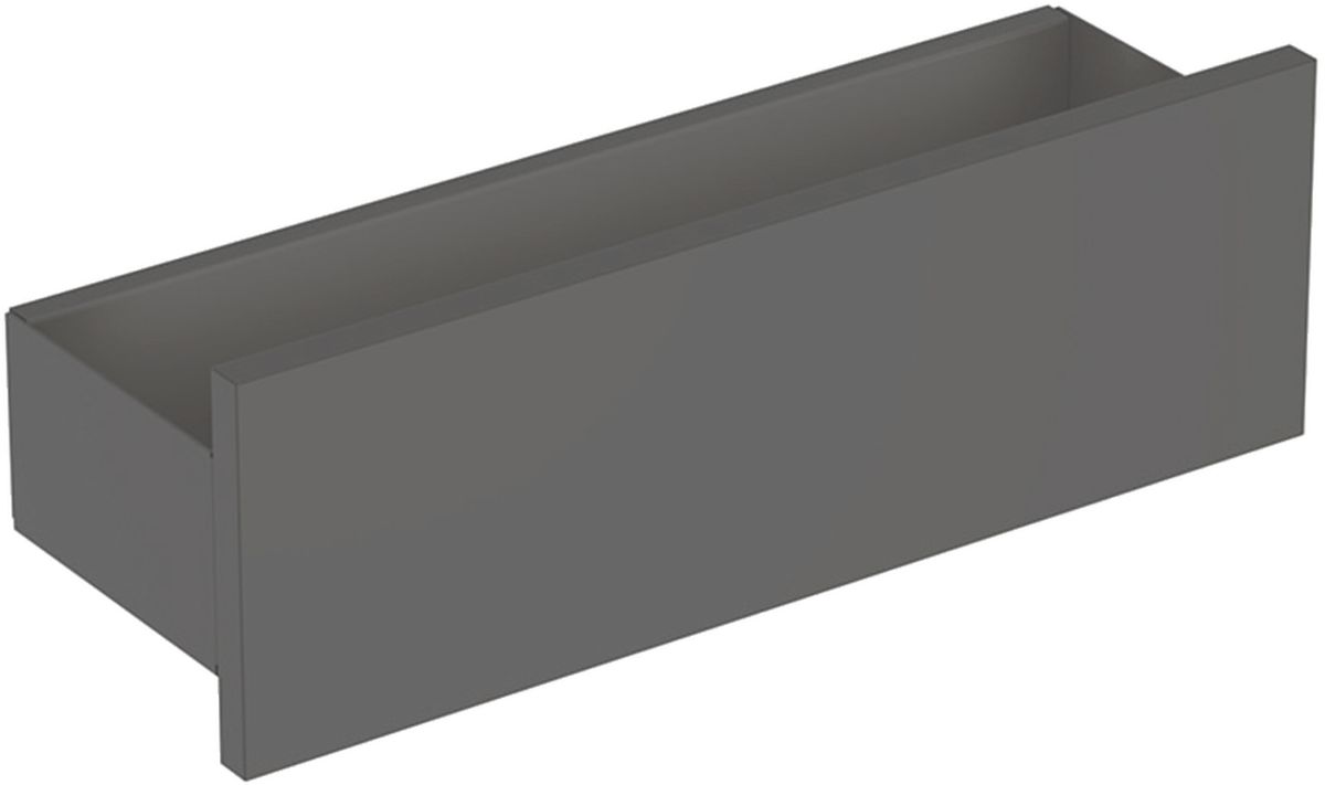 Geberit Smyle Square estante de baño 45 cm negro 500.362.JK.1