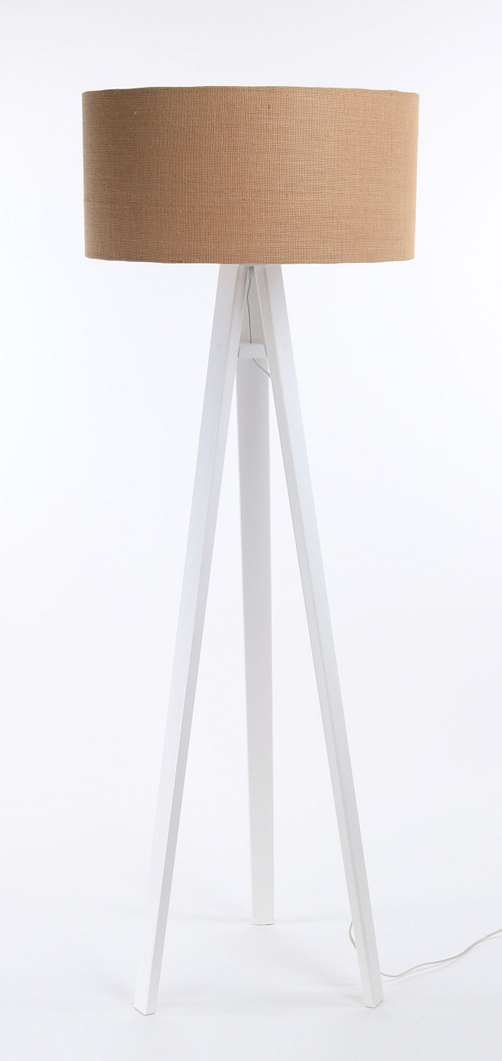 BPS Koncept Boho lámpara de pie 1x60 W blanco-crema 0E0P-131W-50