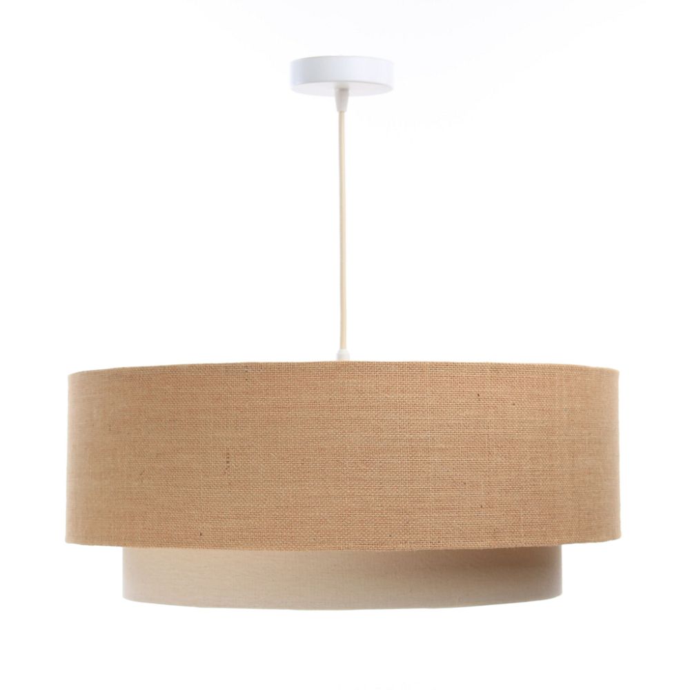 BPS Koncept Boho lámpara colgante 1x60 W crema-beige 061-090-40