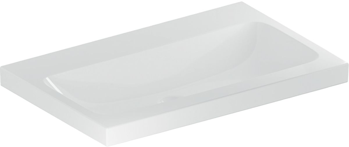Geberit iCon lavabo 75x48 cm rectangular para mueble blanco 501.835.00.8