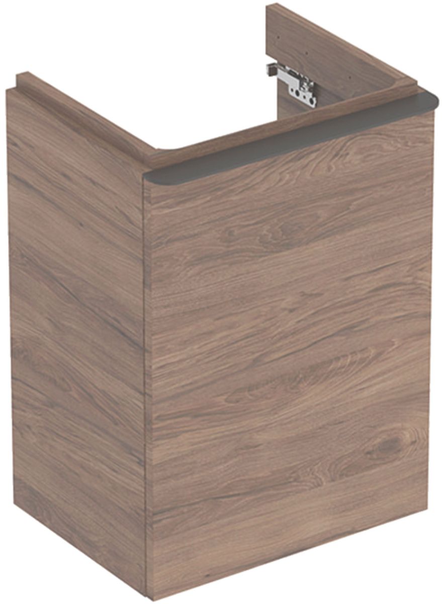 Geberit Smyle Square armario 44.2x35.6x61.7 cm suspendido, para lavabo nogal 500.351.JR.1