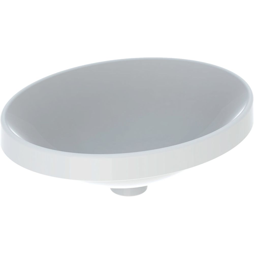 Geberit Variform lavabo 50x40 cm oval empotrado blanco 500.710.01.2