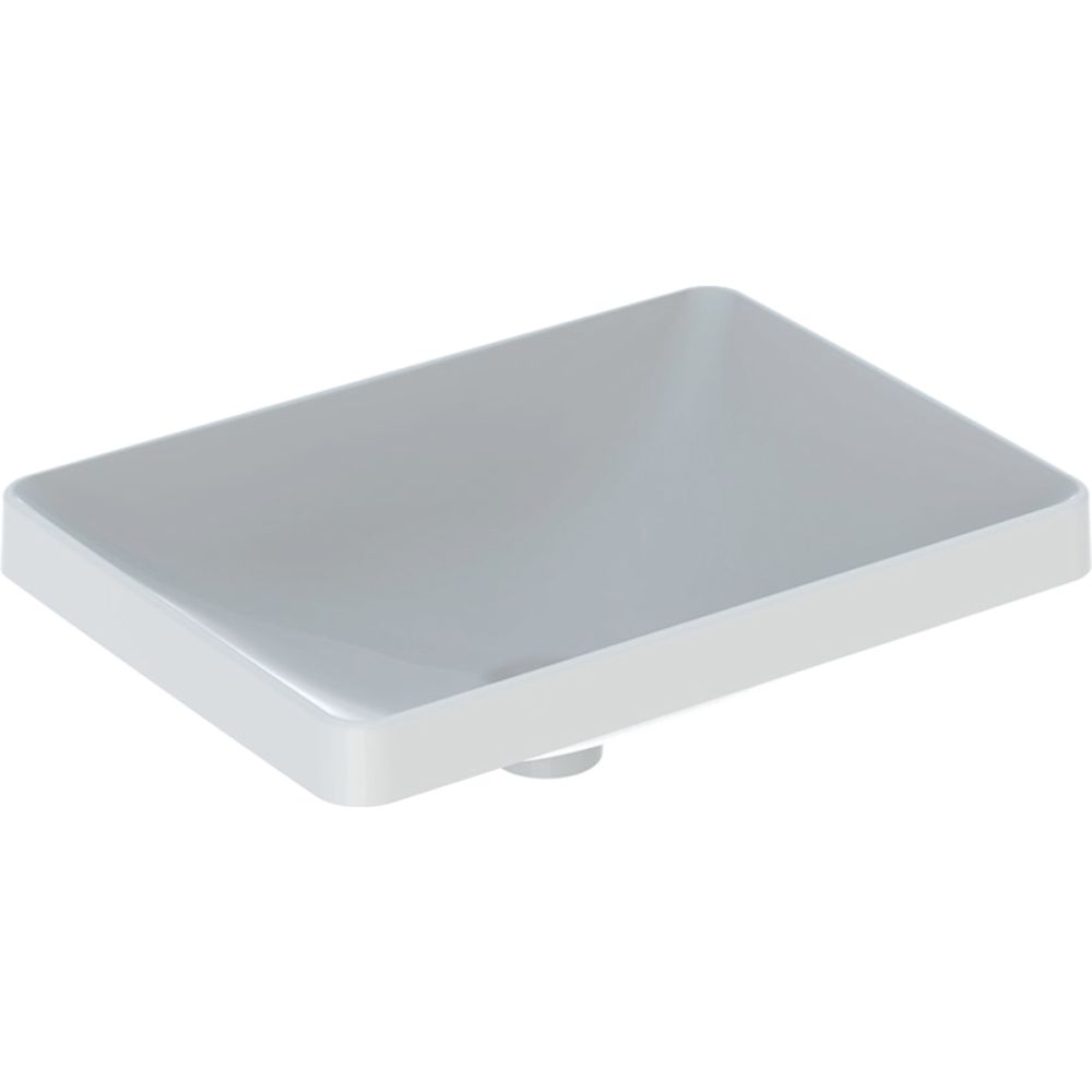Geberit Variform lavabo 55x40 cm rectangular empotrado blanco 500.738.01.2