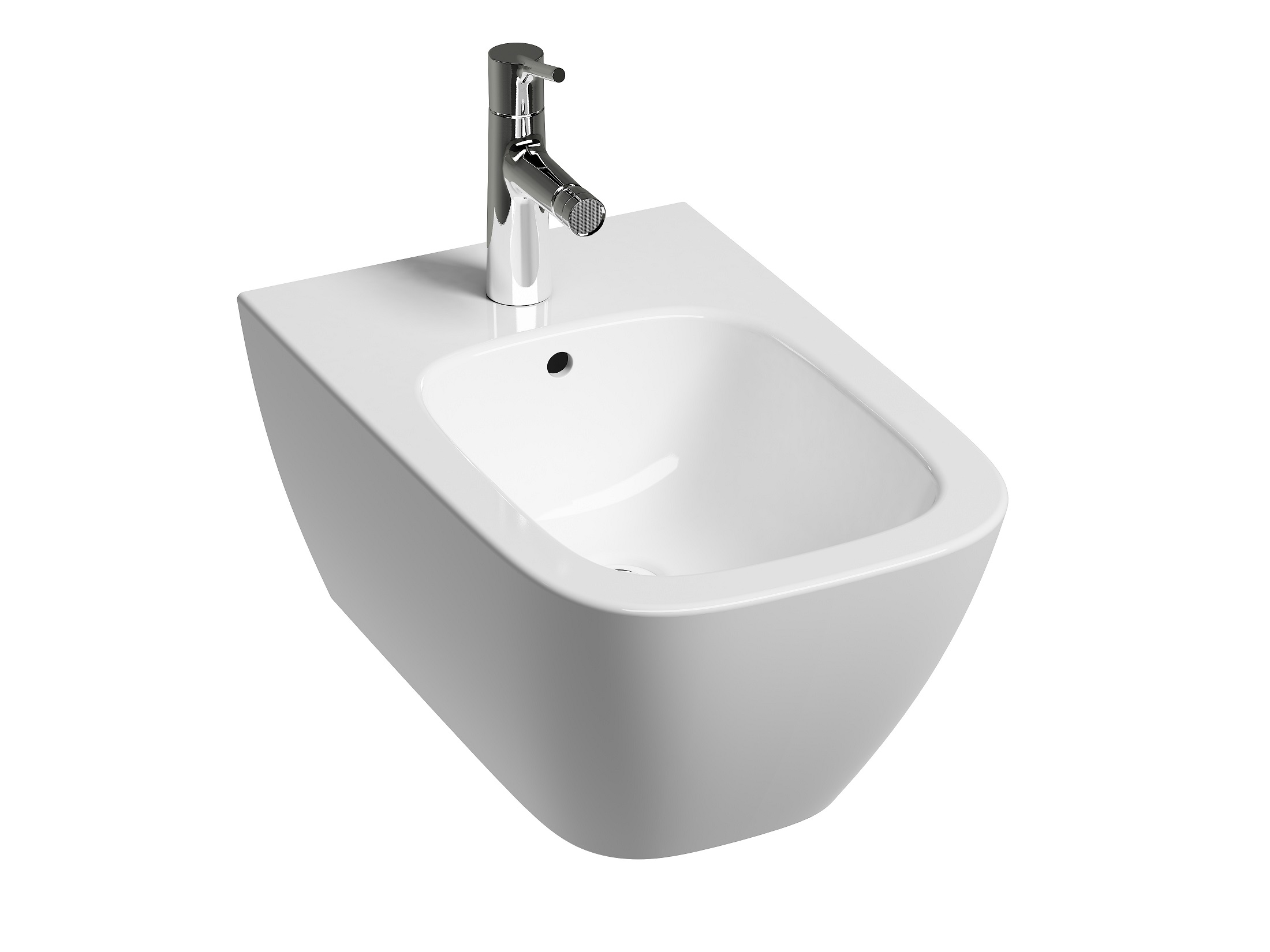 Geberit Smyle Square bidé suspendido blanco 500.209.01.1