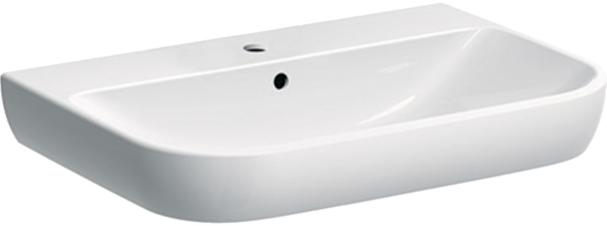 Geberit Smyle lavabo 70x48 cm rectangular clásico blanco 500.248.01.8