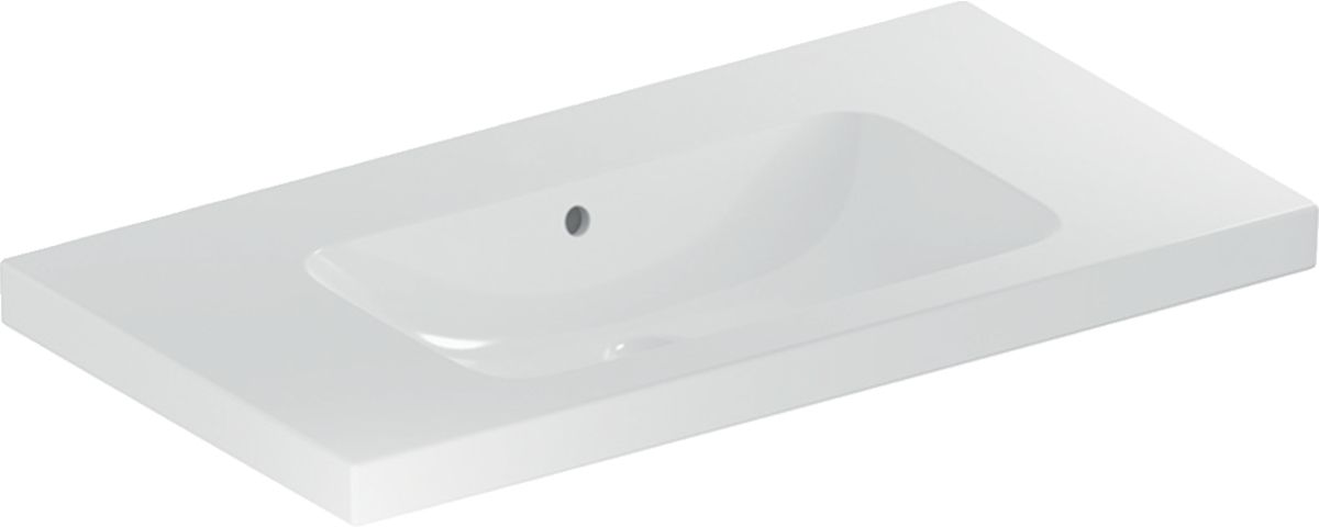 Geberit iCon lavabo 90x48 cm rectangular para mueble blanco 501.840.00.4