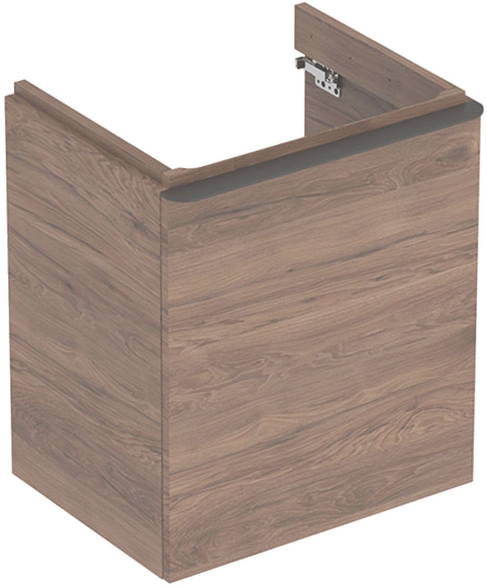 Geberit Smyle Square armario 53.6x43.3x61.7 cm suspendido, para lavabo nogal 500.366.JR.1