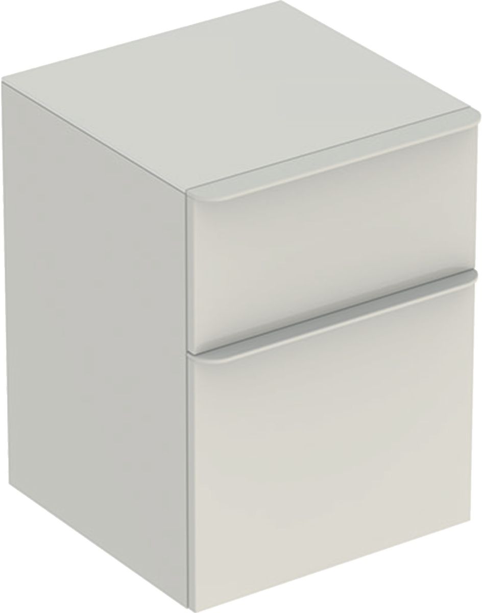 Geberit Smyle Square armario 45x47x60 cm suspendido, lateral gris 500.357.JL.1