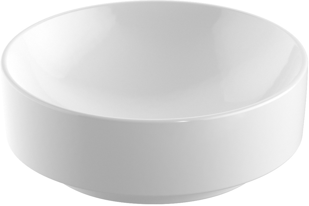 Geberit Variform lavabo 40x40 cm circular sobre encimera blanco 500.768.00.2