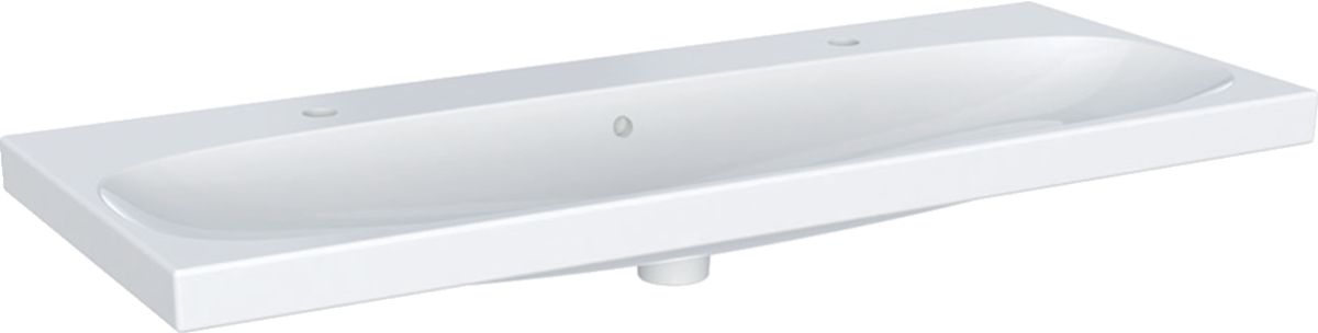 Geberit Acanto lavabo 120x48 cm rectangular para mueble blanco 501.880.00.2