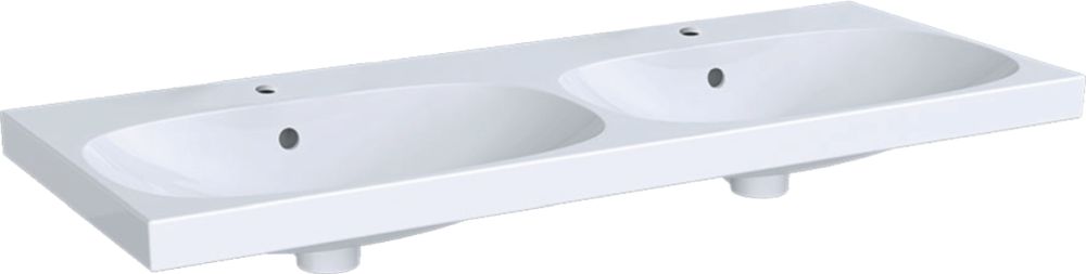 Geberit Acanto lavabo 120x48 cm rectangular para mueble blanco 500.627.01.8