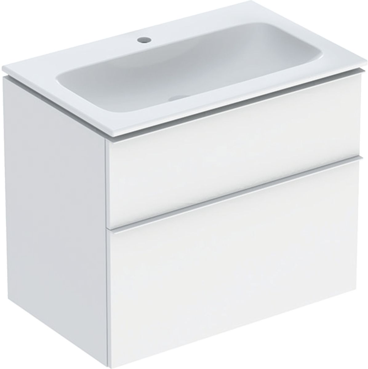 Geberit iCon lavabo con mueble 75 cm blanco 502.332.01.3