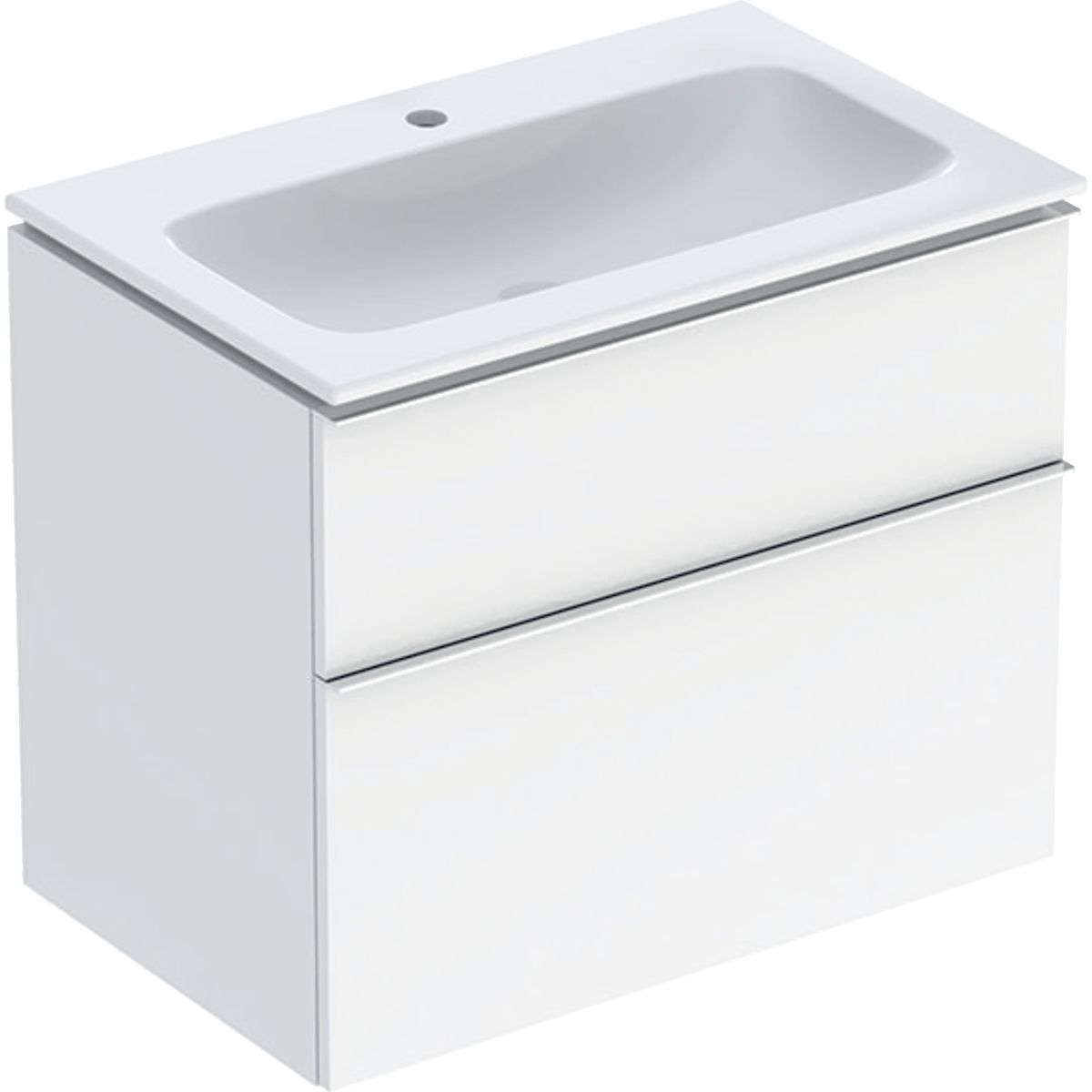 Geberit iCon lavabo con mueble 75 cm blanco 502.332.01.2