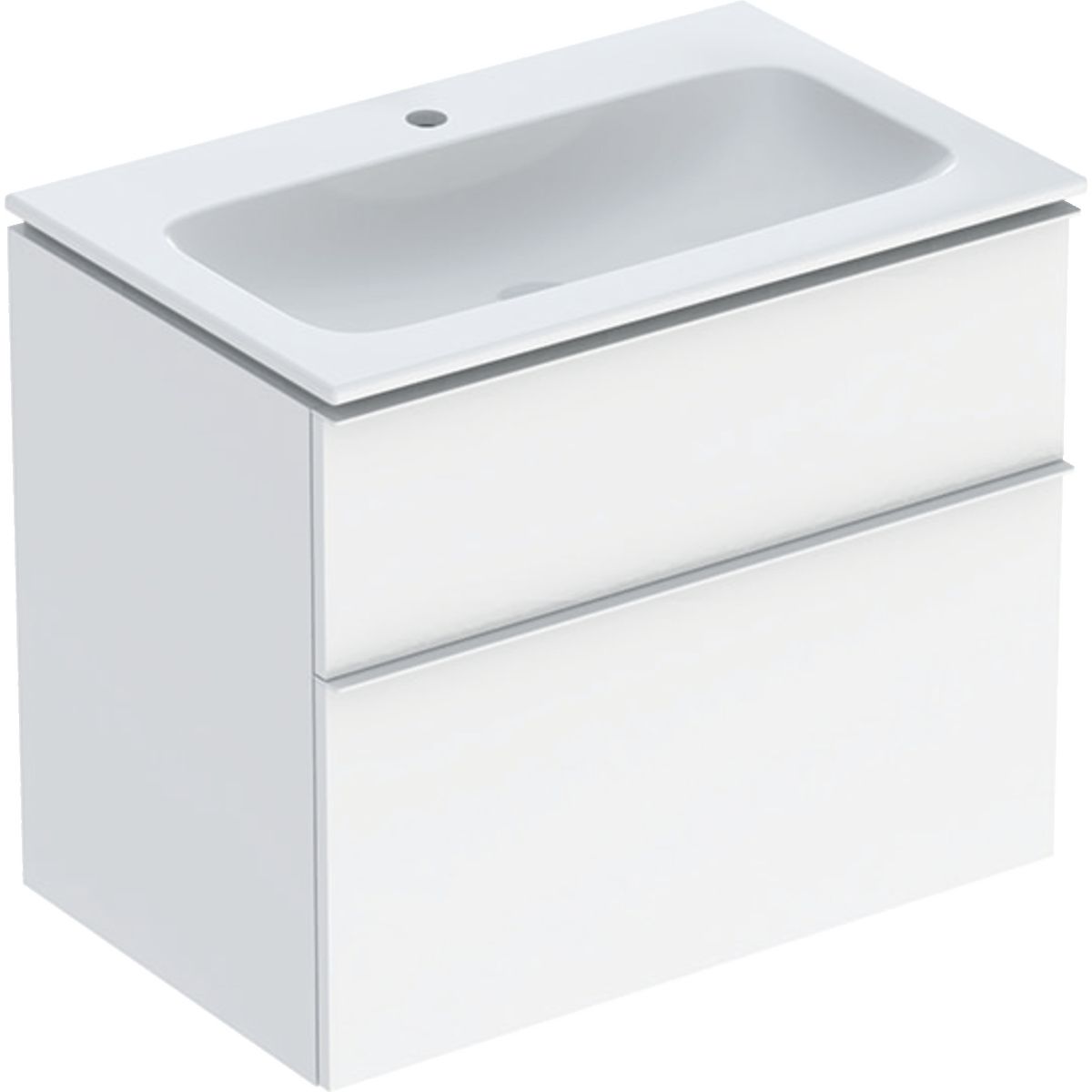Geberit iCon lavabo con mueble 75 cm blanco 502.332.01.1