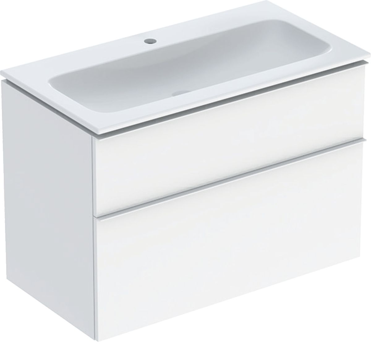 Geberit iCon lavabo con mueble 90 cm blanco 502.333.01.1