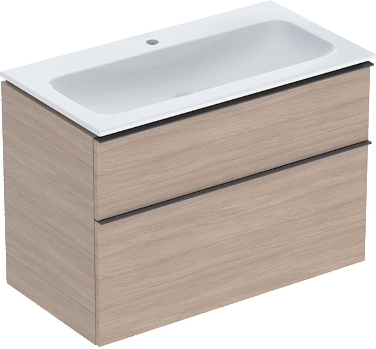Geberit iCon lavabo con mueble 90 cm roble 502.333.JH.1