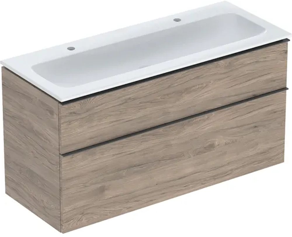 Geberit iCon lavabo con mueble 120 cm nogal 502.334.JR.1