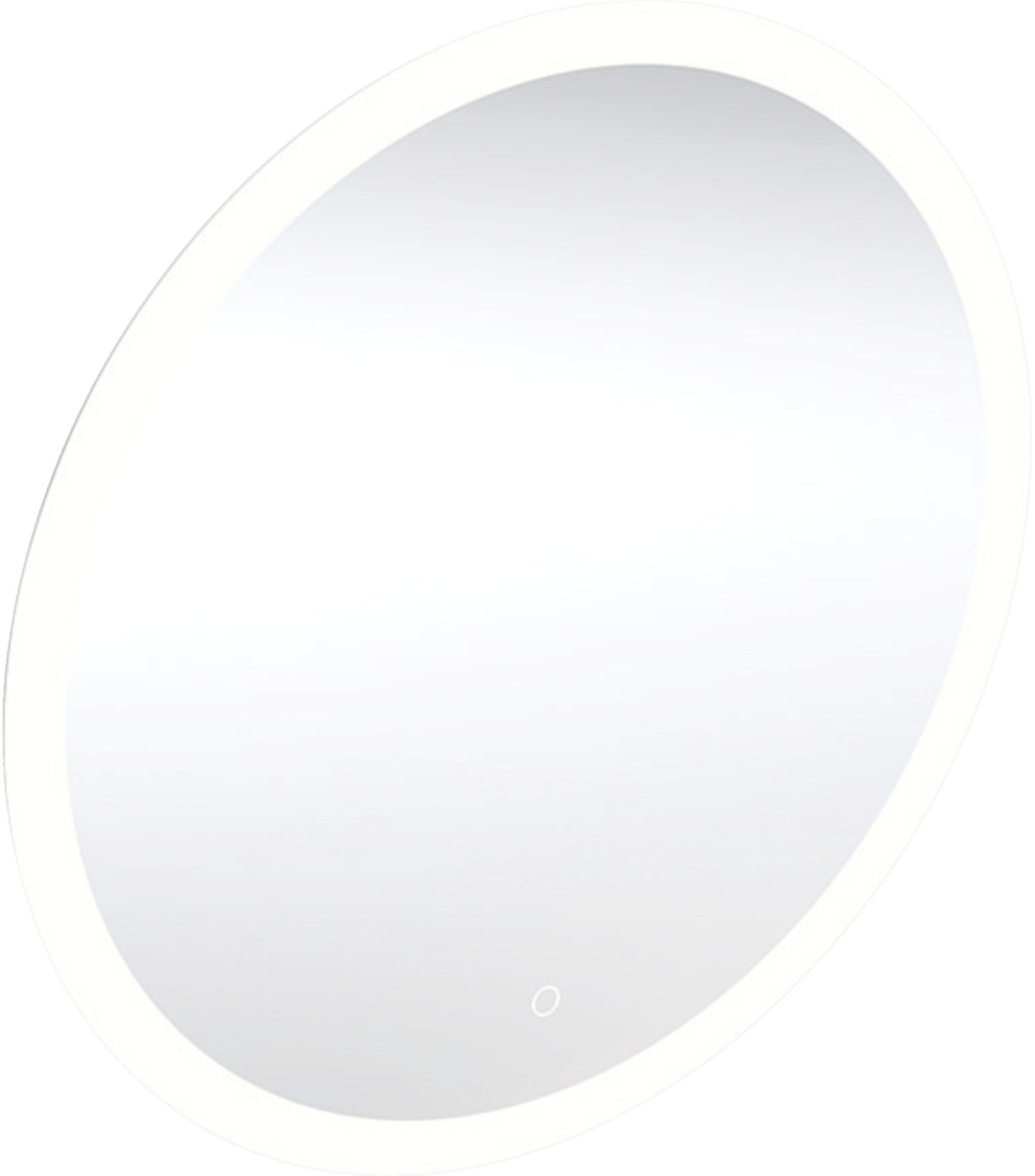 Geberit Option Round espejo 50x50 cm circular con iluminación 502.796.00.1