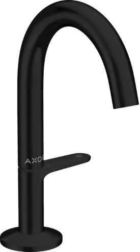 Axor One grifo para lavabo de pie negro 48010670