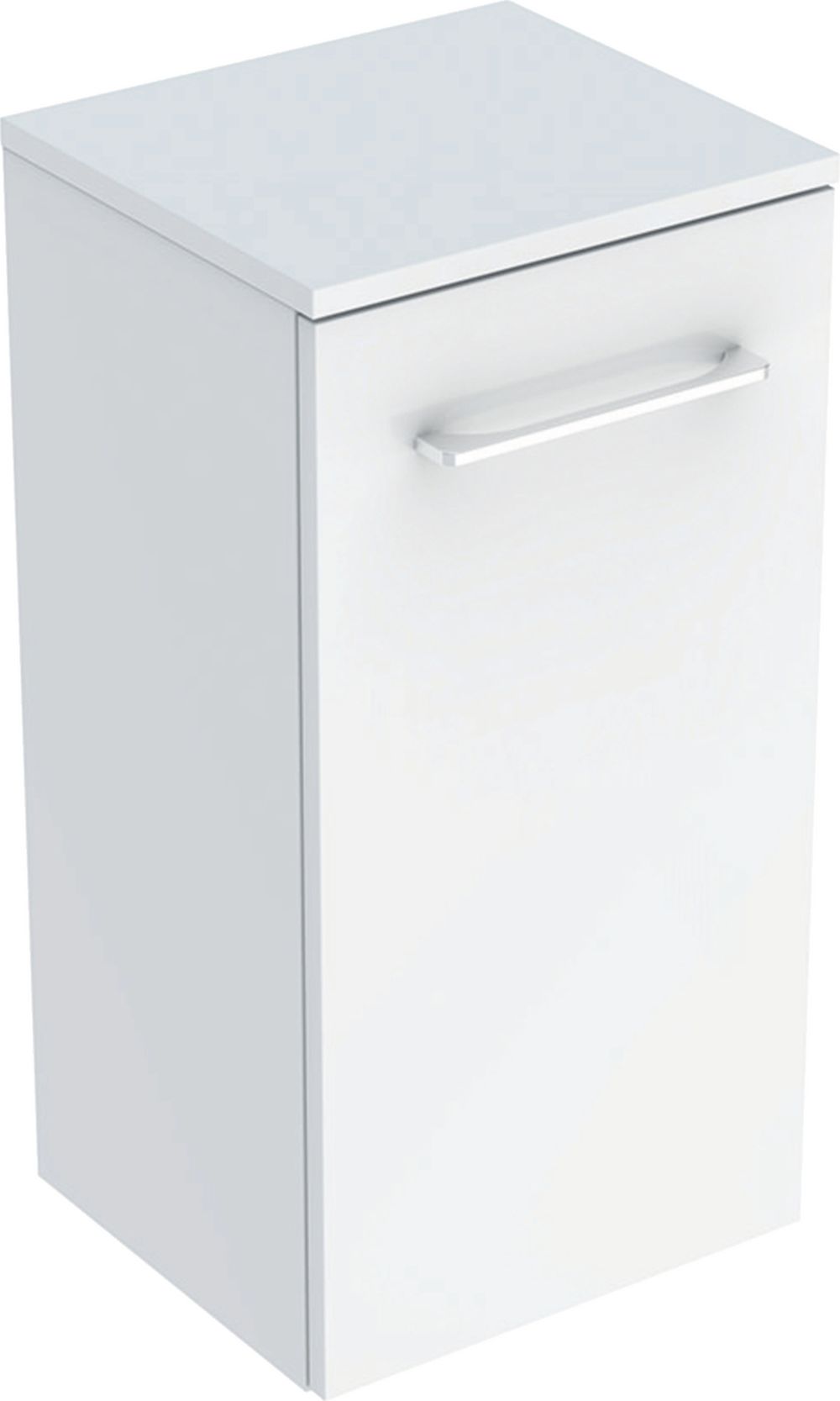 Geberit Selnova Square armario 33x29.7x65 cm suspendido, lateral blanco 501.272.00.1