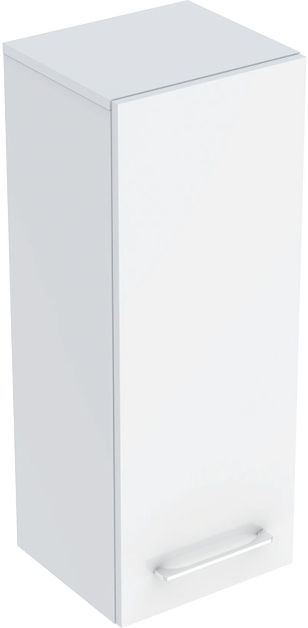 Geberit Selnova Square armario 33x29.7x85 cm suspendido, lateral blanco 501.276.00.1