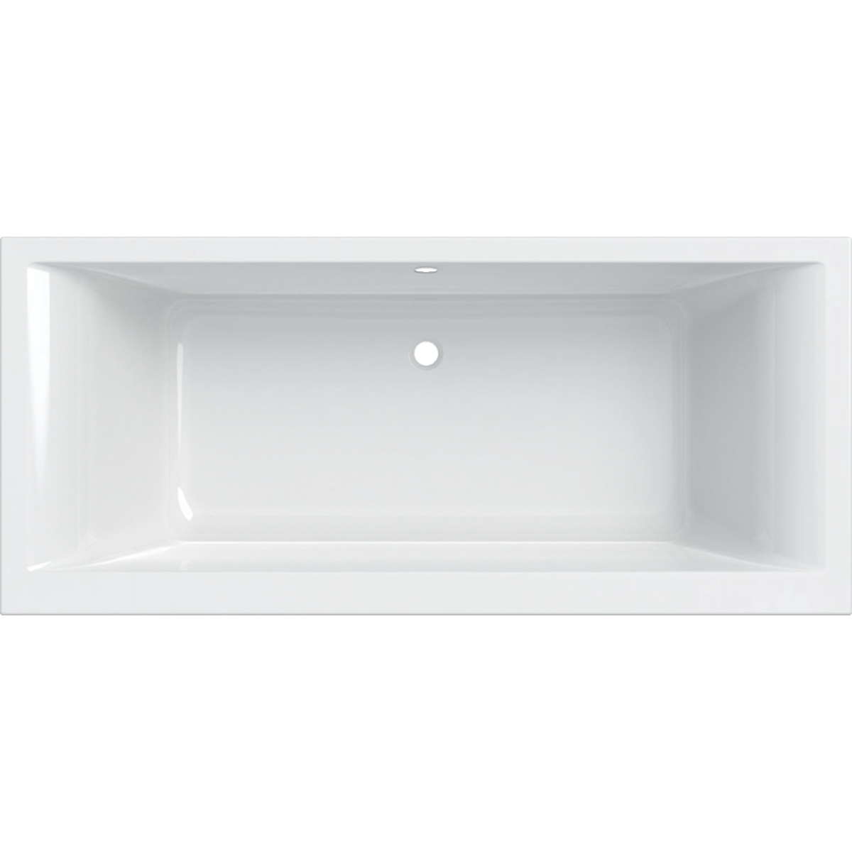 Geberit Selnova Square bañera rectangular 180x80 cm blanco 554.387.01.1