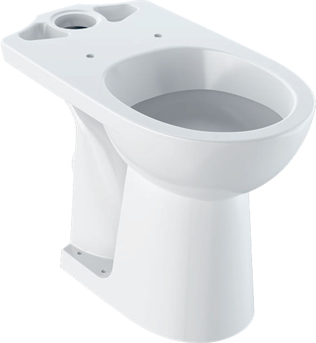 Geberit Selnova Comfort taza de inodoro de pie blanco 500.284.01.5
