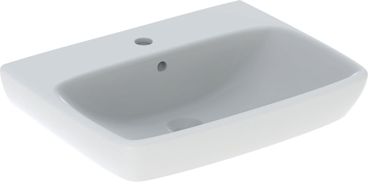 Geberit Selnova Square lavabo 65x48 cm rectangular clásico blanco 500.299.01.5