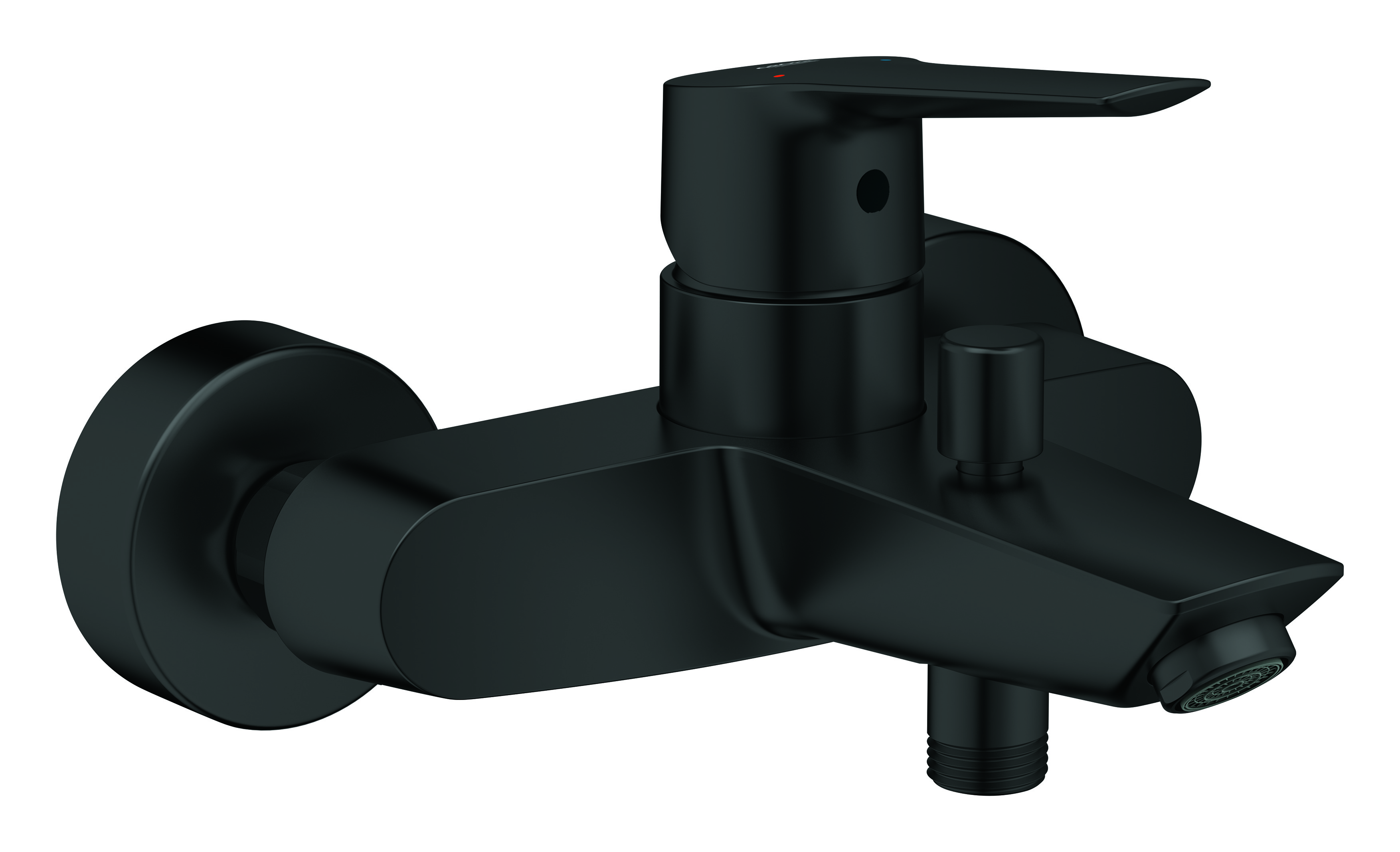 Grohe Start grifo de bañera y ducha a pared negro 322782432